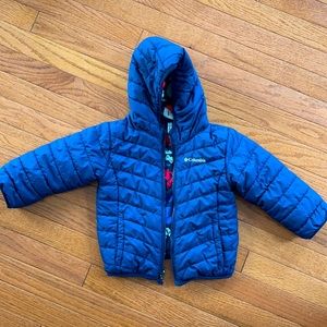 Adorable reversible Columbia winter coat